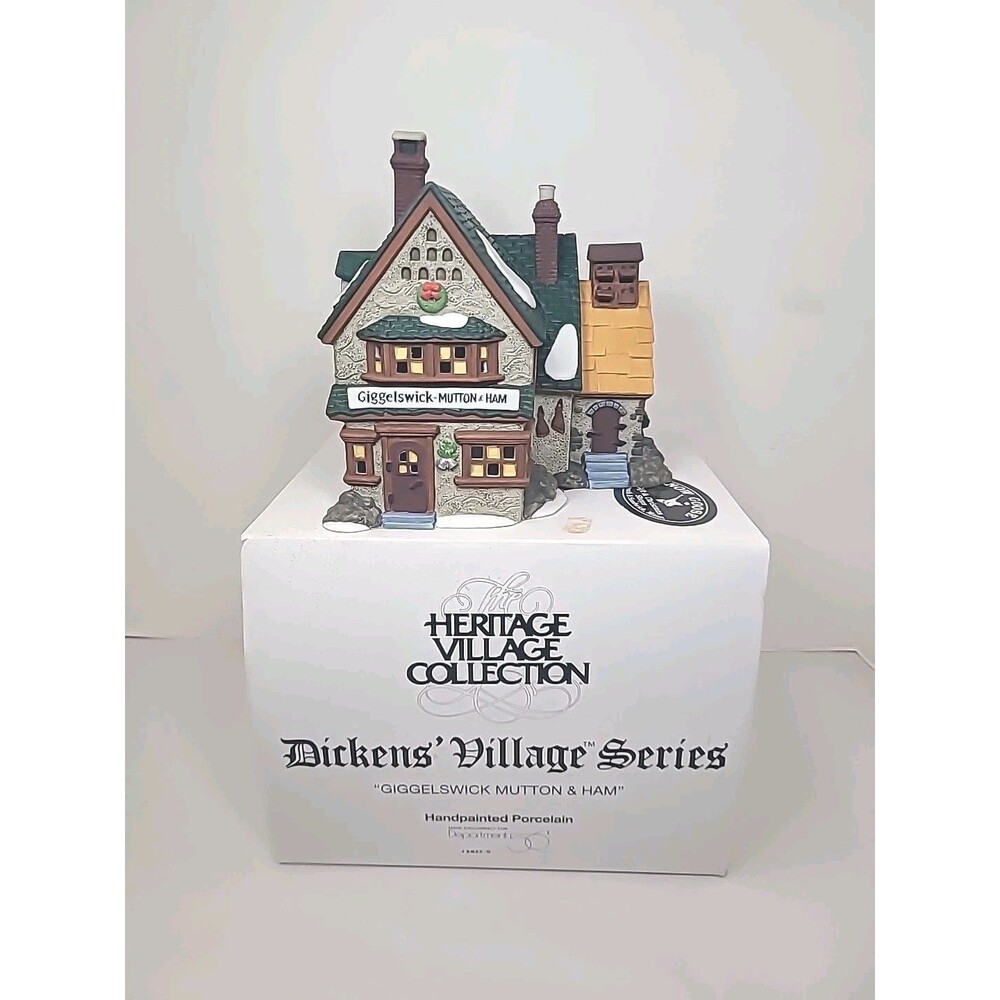 Dept 56 Dickens’ Village Giggelswick Mutton & Ham #58220 from 1994